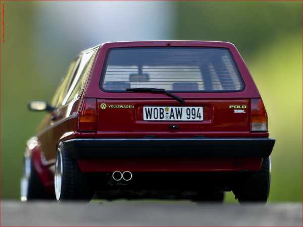 1:18 VW Polo II (Typ 86c) Steilheck Fox 1986 [Bos Model ] Tuning - VERY RAR